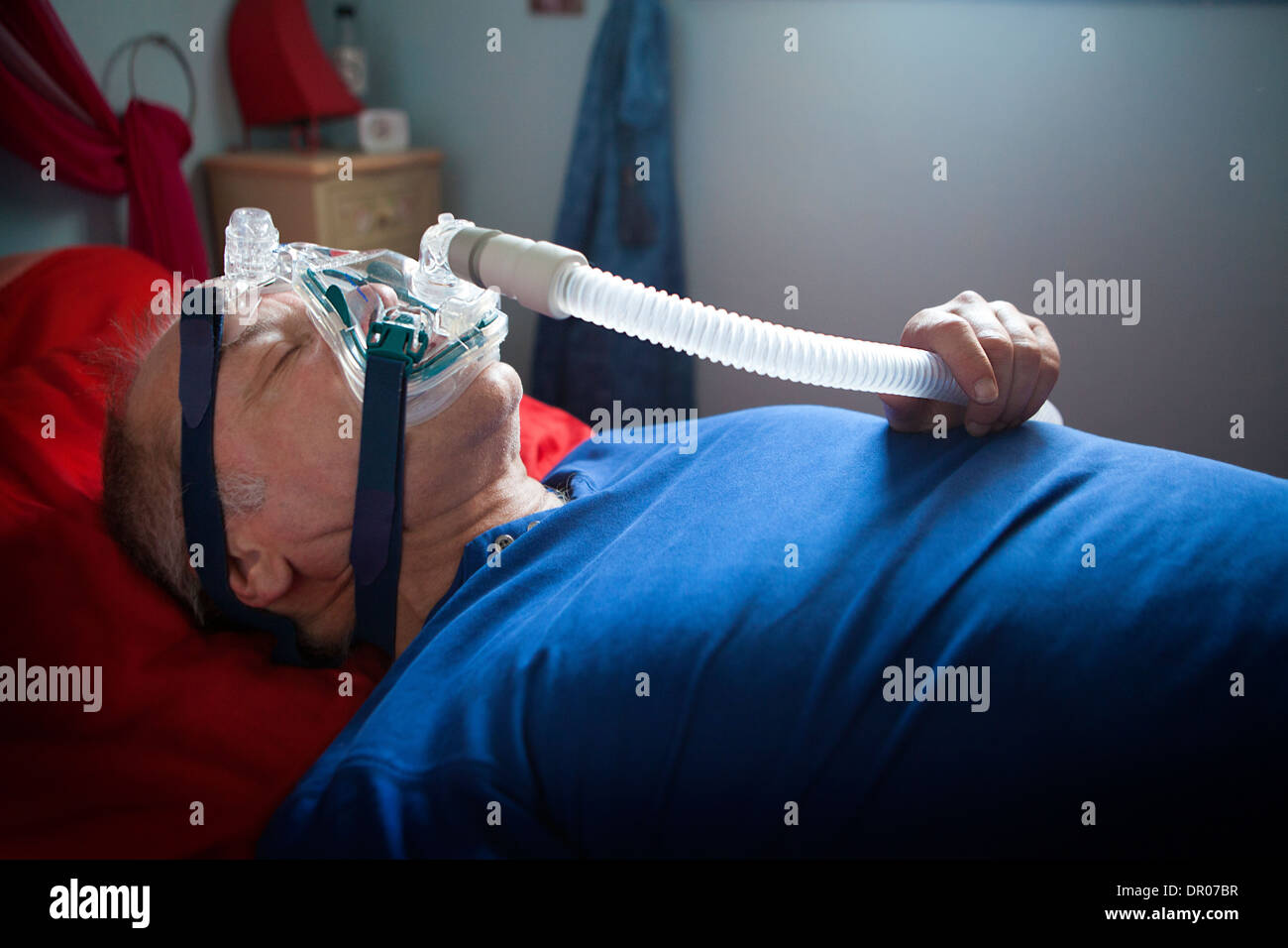SLEEP APNEA SYNDROME Stock Photo Alamy