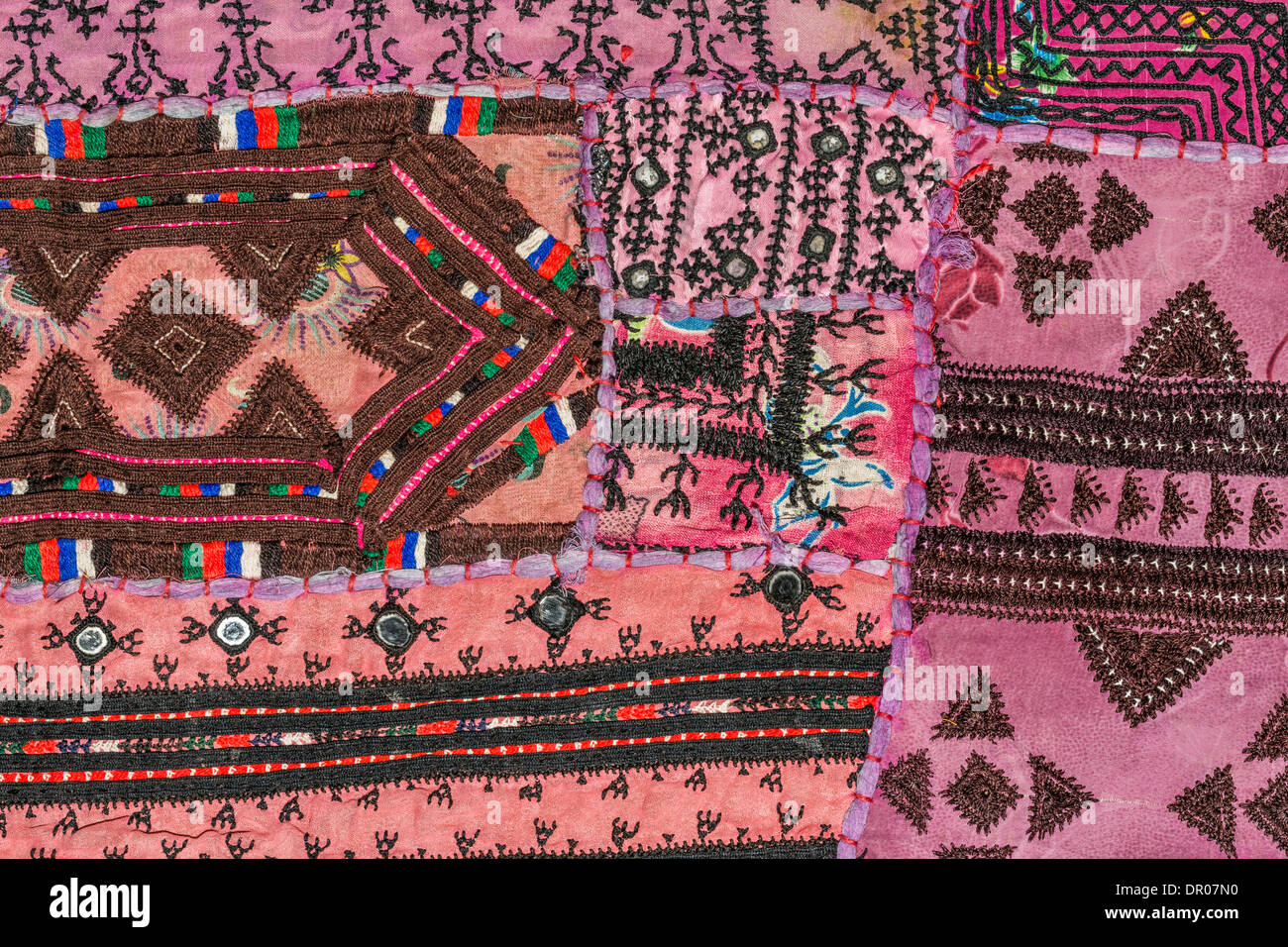 India, Rajasthan, Jodhpur, Rajasthani textile Stock Photo Alamy