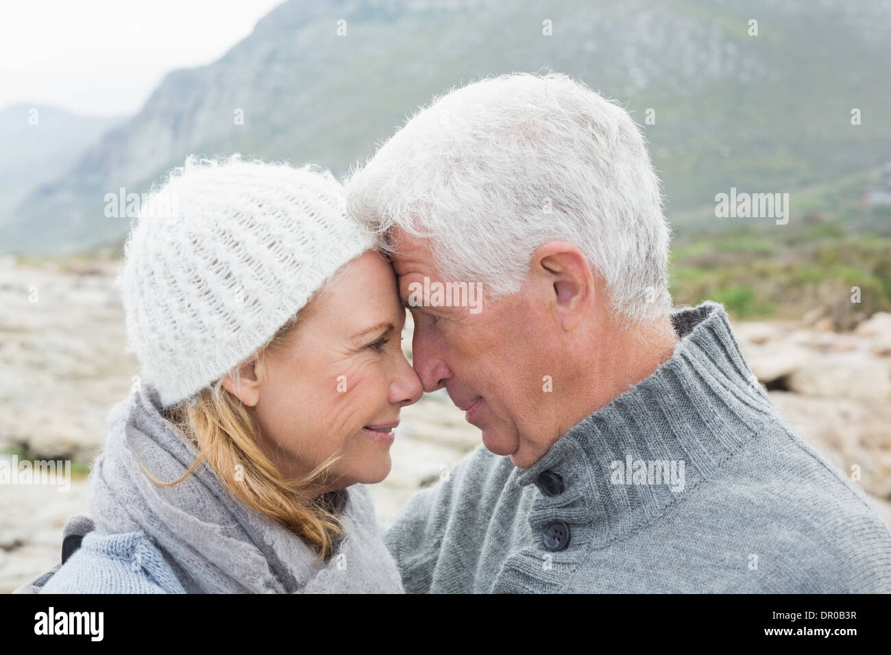 Beautiful side view male senior hi-res stock photography and images - Alamy