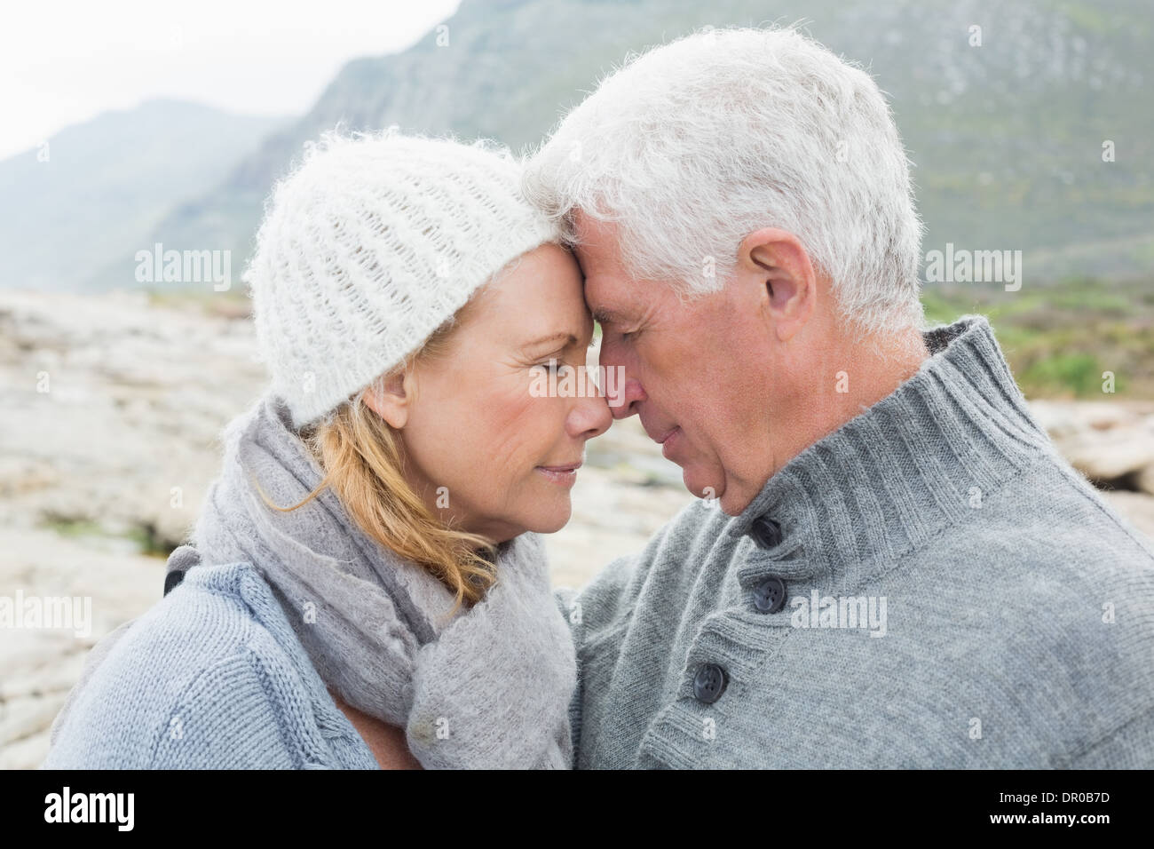 Beautiful side view male senior hi-res stock photography and images - Alamy