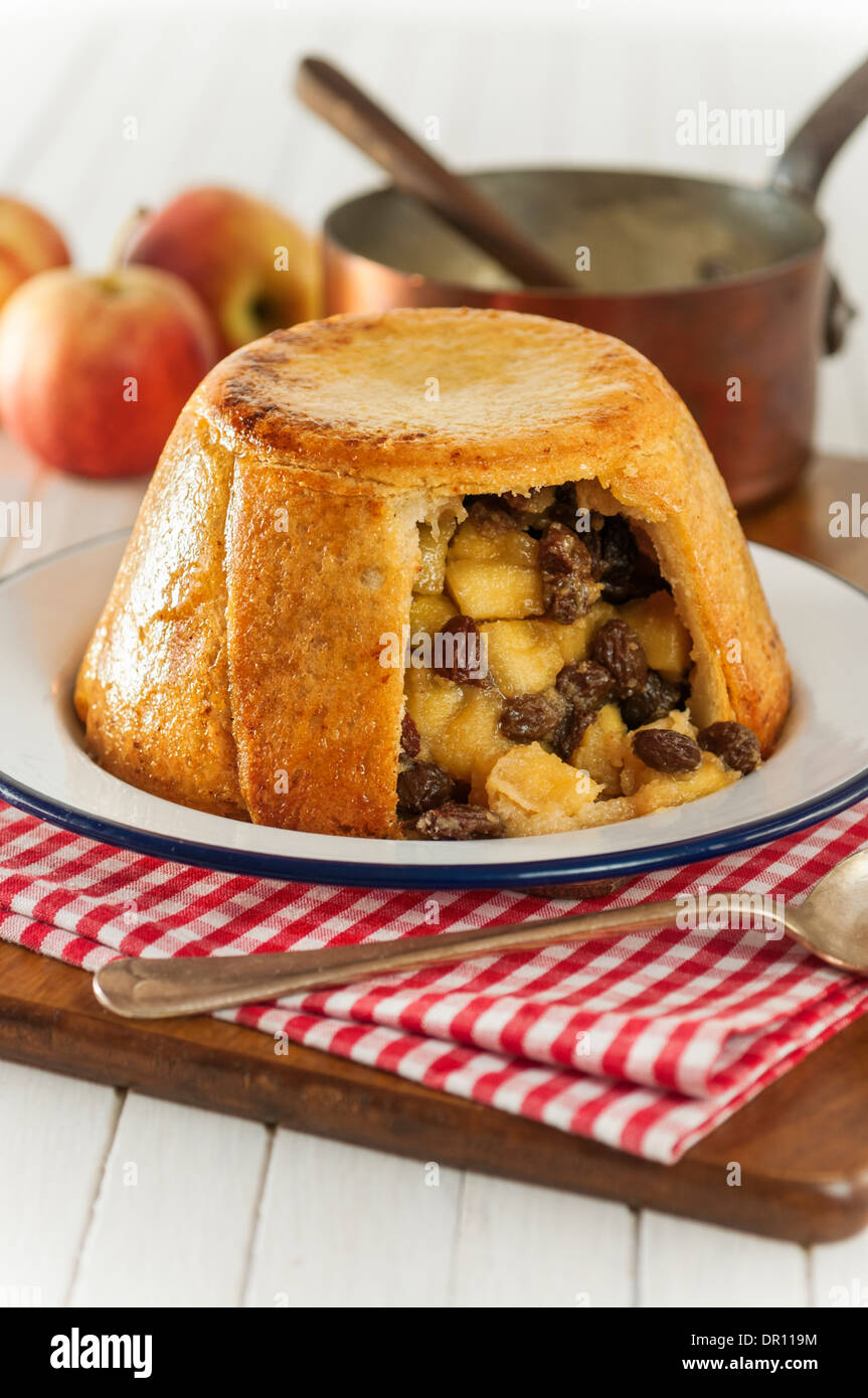 Apple charlotte. Traditional dessert Stock Photo Alamy