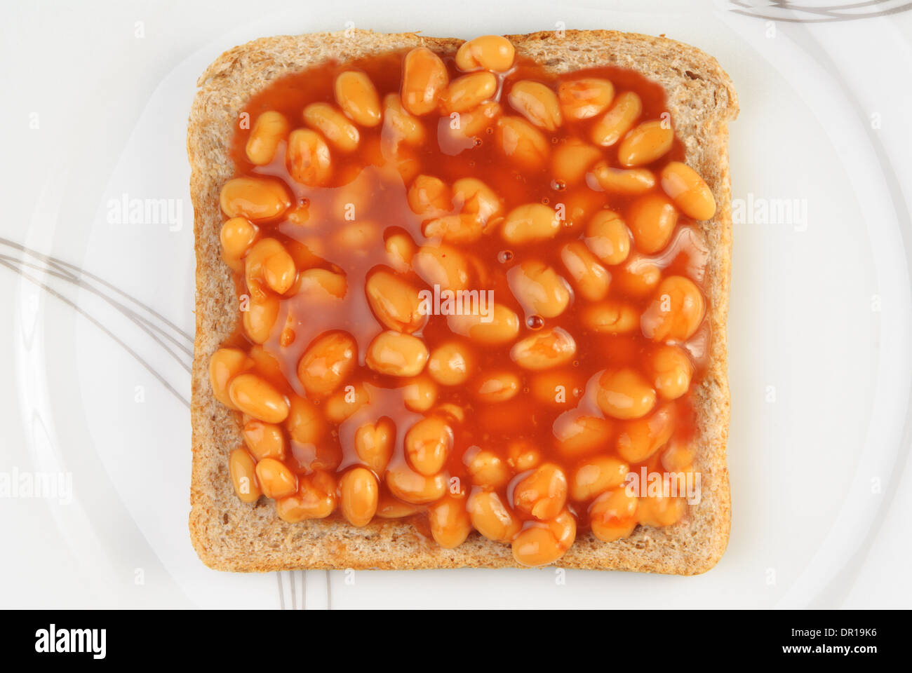Baked beans on toast hires stock photography and images Alamy