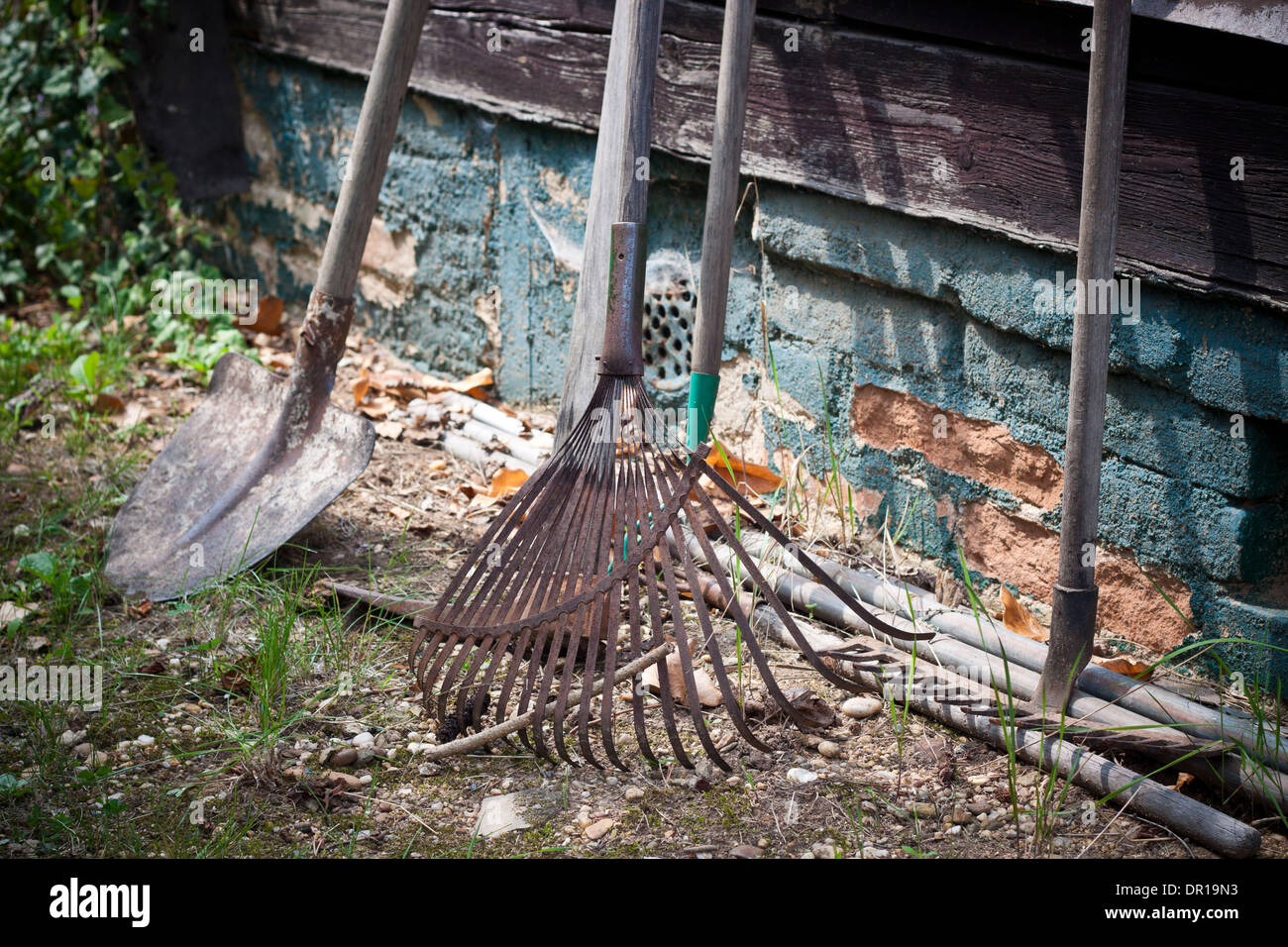 Vintage farming tools hi-res stock photography and images - Alamy