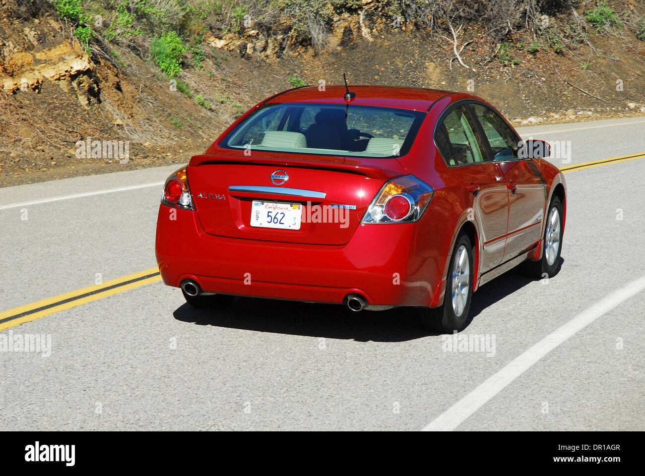 Altima Predecessor Rear Feb 07, 2009 - Los Angeles, California, USA - Rear Action of the new ...