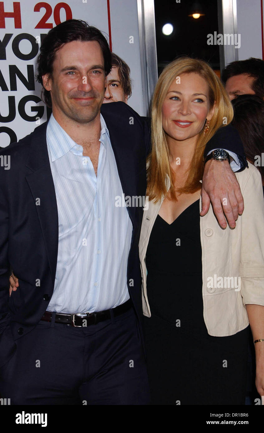 JON HAMM & WIFE .The premiere of the new movie from DreamWorks Pictures ...