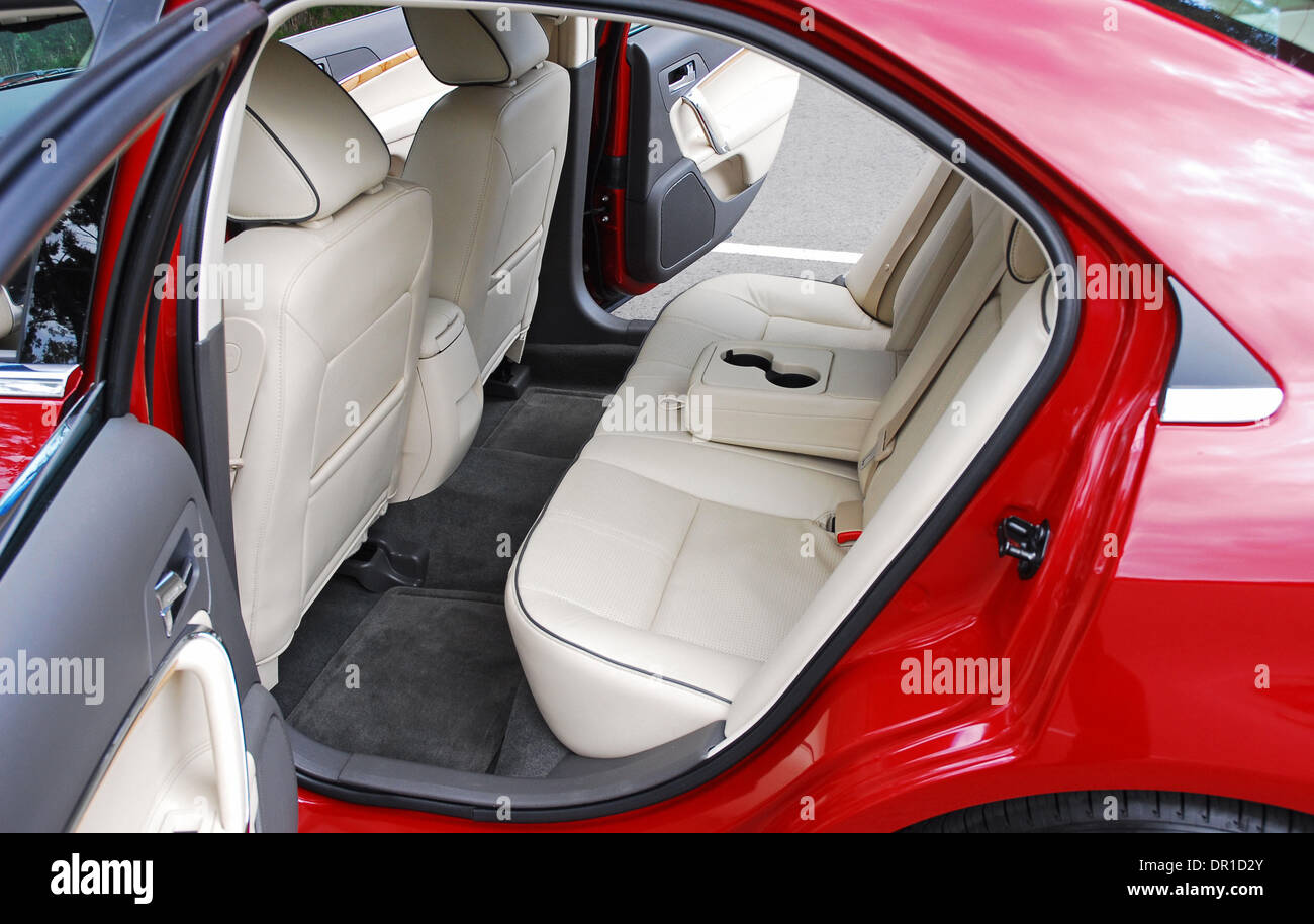 Apr 27, 2009 Los Angeles, California, USA Rear Seats in the 2010