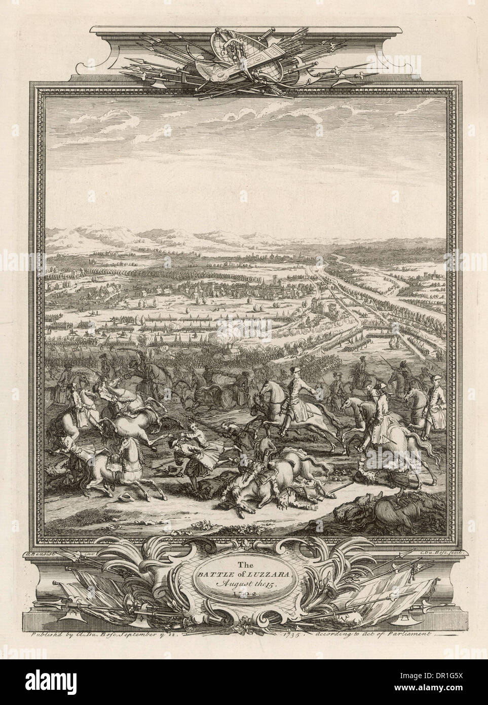 BATTLE OF LUZZARA Stock Photo Alamy