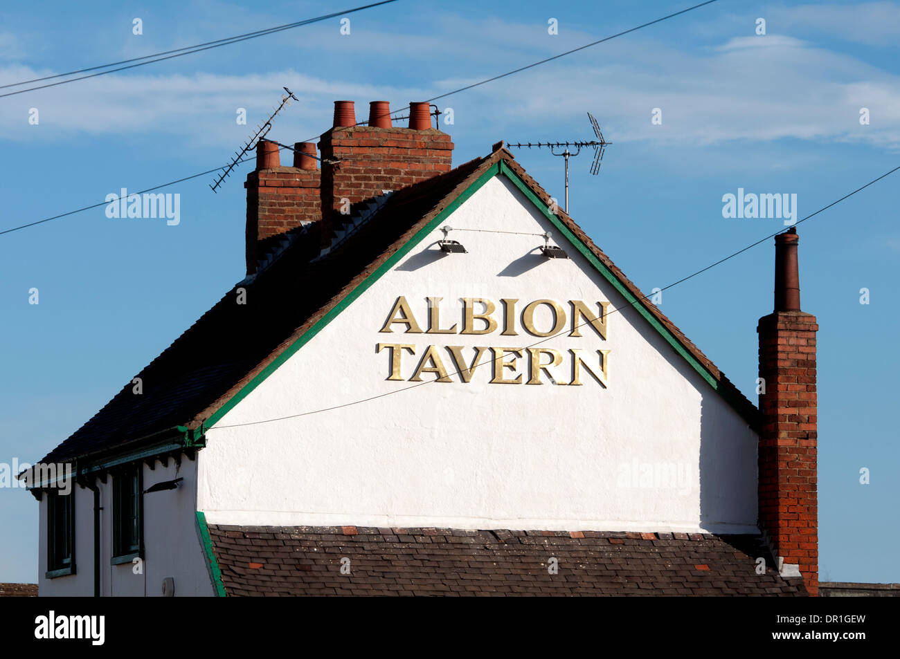 The Albion Tavern pub, Kenilworth, Warwickshire, England, UK Stock Photo