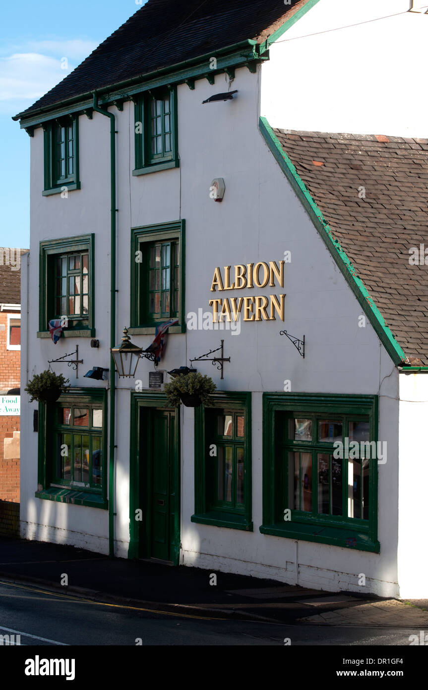 The Albion Tavern pub, Kenilworth, Warwickshire, England, UK Stock Photo