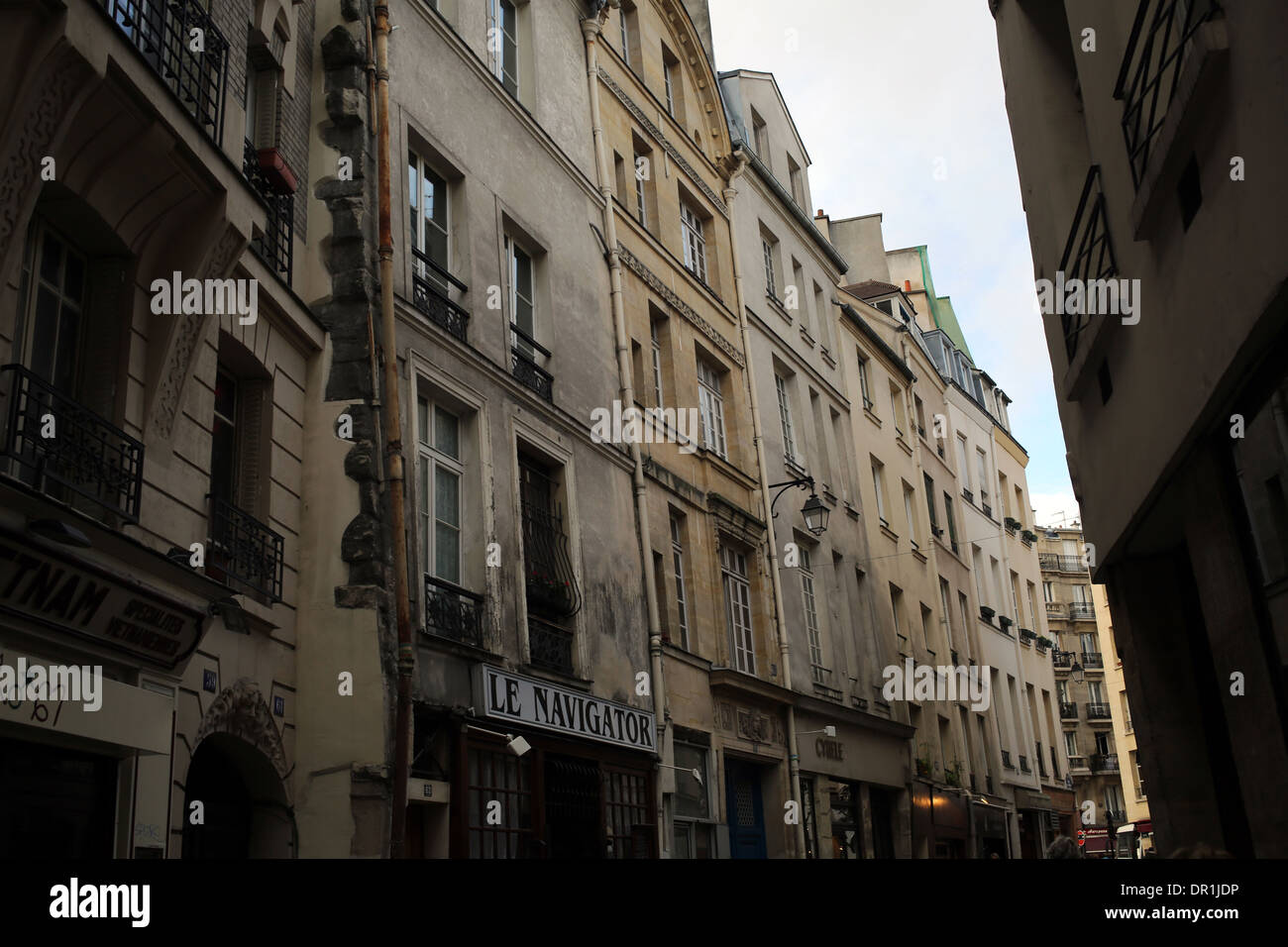 Rue des trois portes - Fifth arrondissement - Paris - France Stock Photo -  Alamy