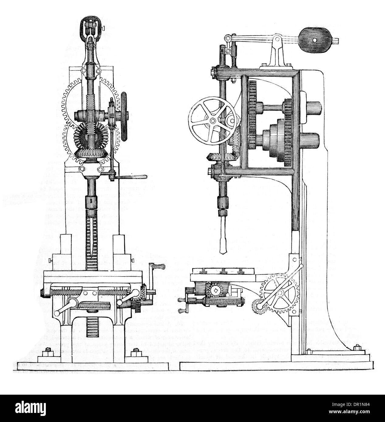 Self Acting Drilling and Boring Machine by Messers Joseph Whitworth and