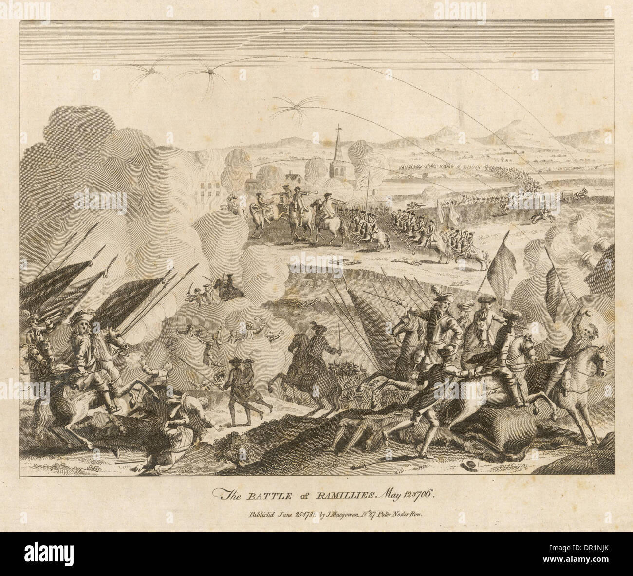 BATTLE OF RAMILLIES Stock Photo Alamy