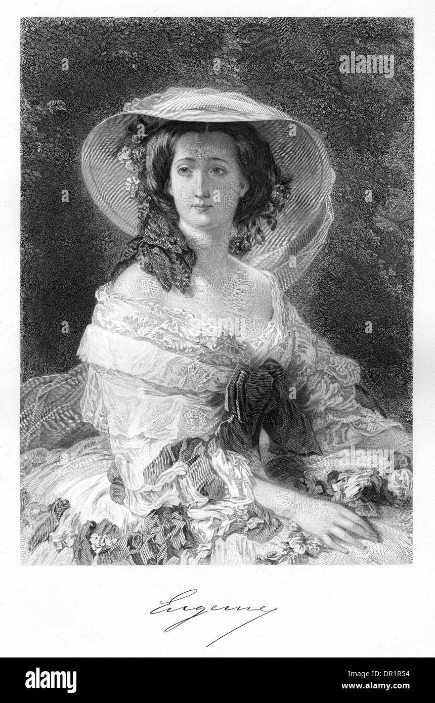 EUGENIE, EMPRESS Stock Photo