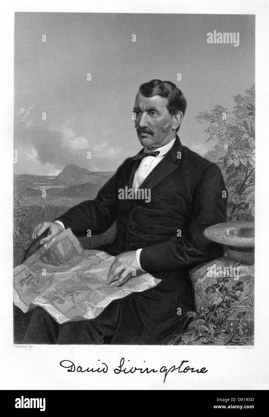 DAVID LIVINGSTONE Stock Photo