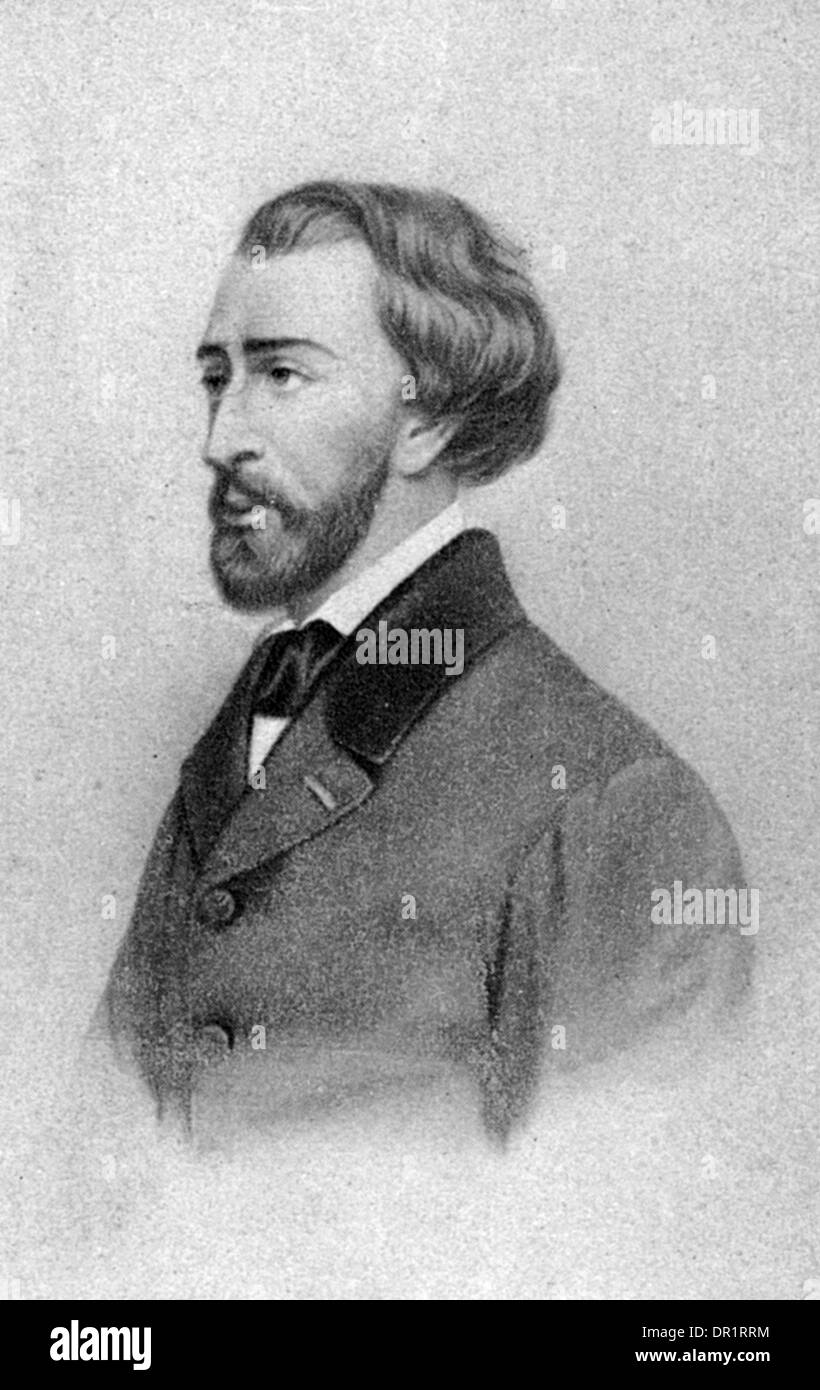 ALFRED DE MUSSET Stock Photo Alamy