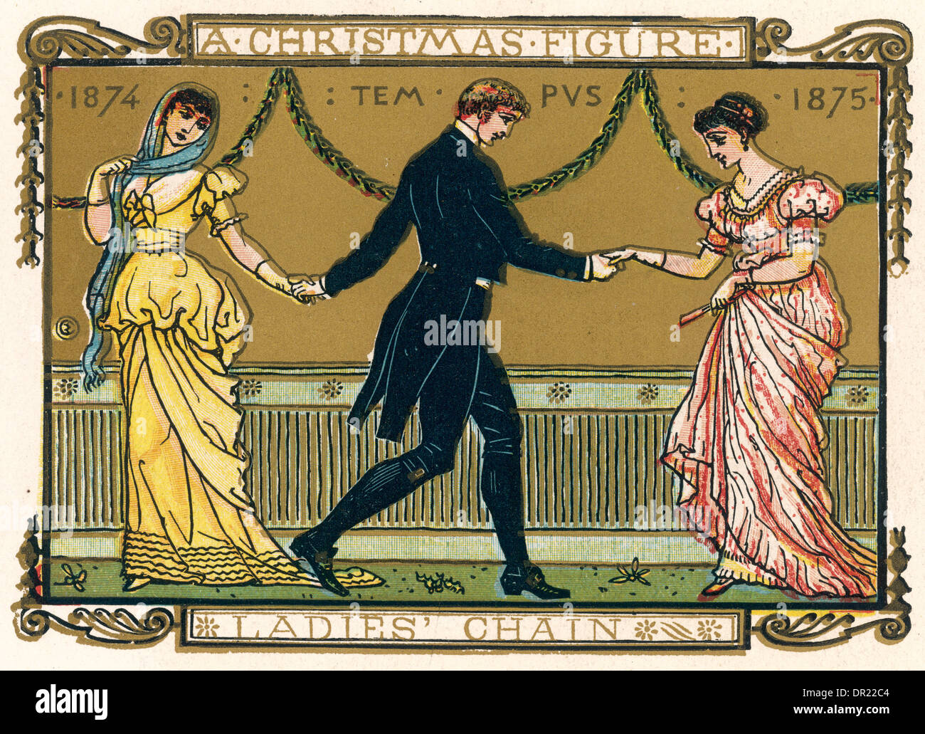 LADIES' CHAIN DANCE Stock Photo Alamy