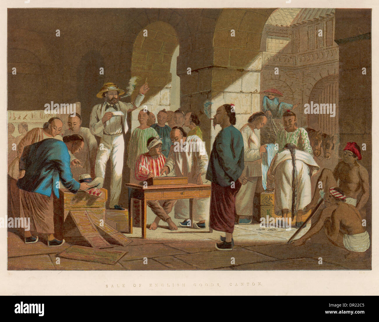 中国の壁画　戦時のもの　人物図　貴重品 古美術 AK1824A1-4 Canton china 19th hi-res stock photography and images - Alamy