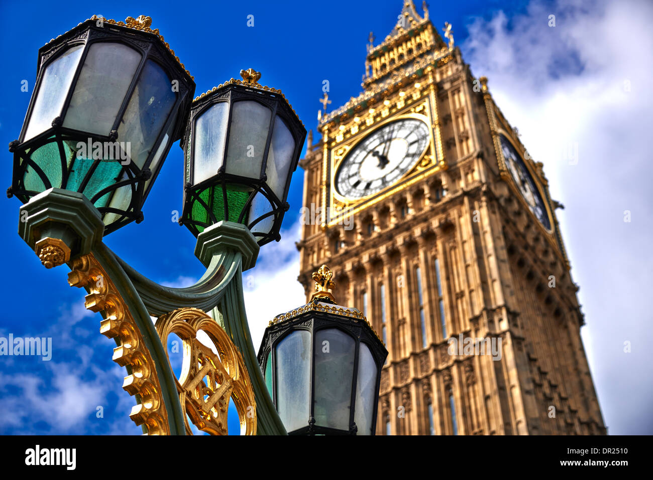 Big Ben is the nickname for the great bell of the clock at the north end of the Palace of