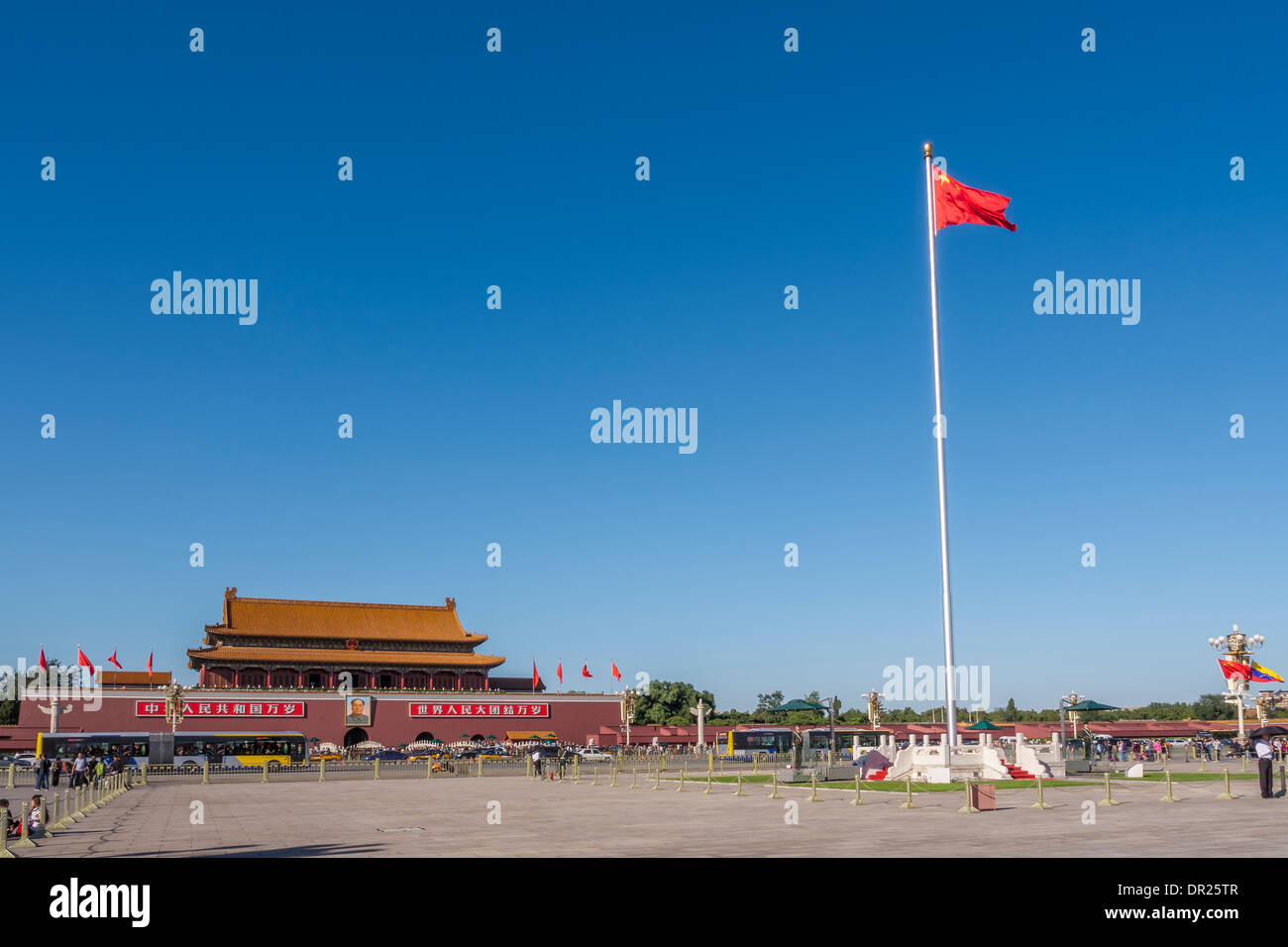 Tiananmen Square, Beijing, China Stock Photo