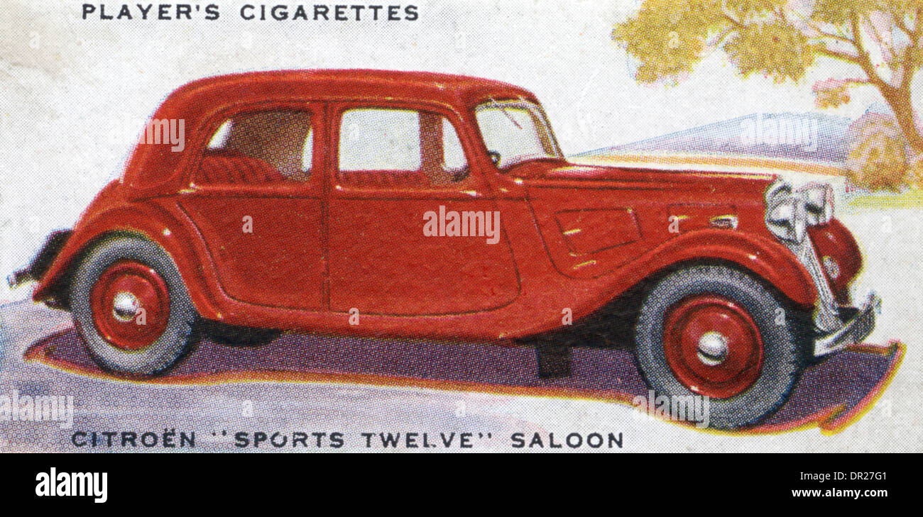 Citroen Saloon Stock Photo