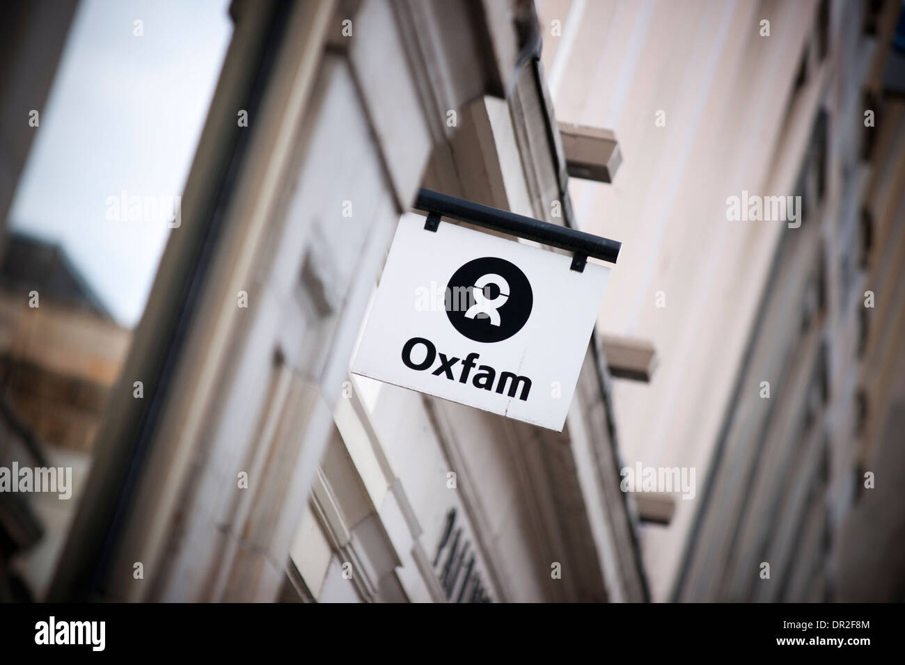 Oxfam Charity Shop Sign, Glasgow, UK Stock Photo Alamy