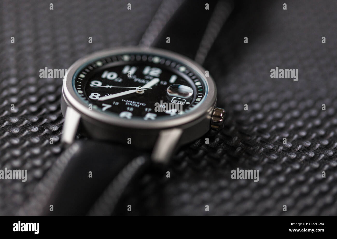 Men's wrist watch Stock Photo