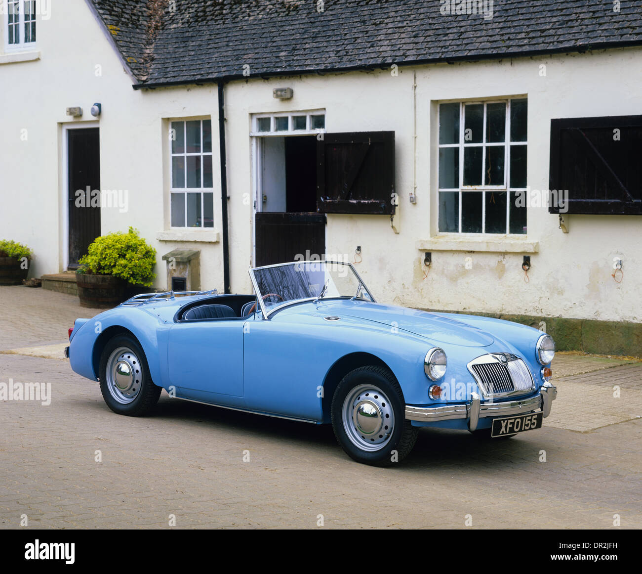 MG MGA 1600 - 1960 sports car british built and made convertible cabriolet Stock Photo