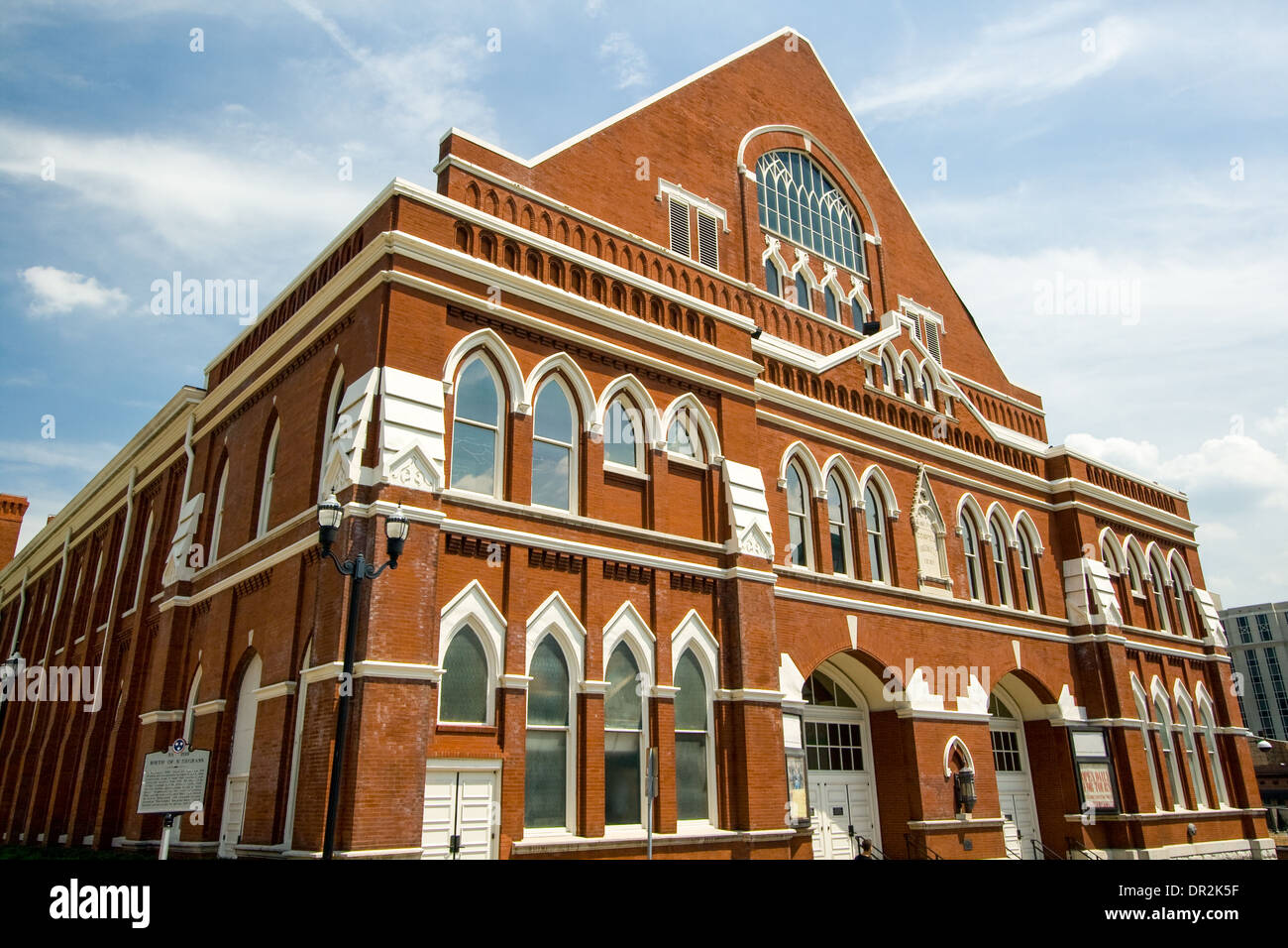 Ryman Auditorium in Nashville, Tennessee Stock Photo
