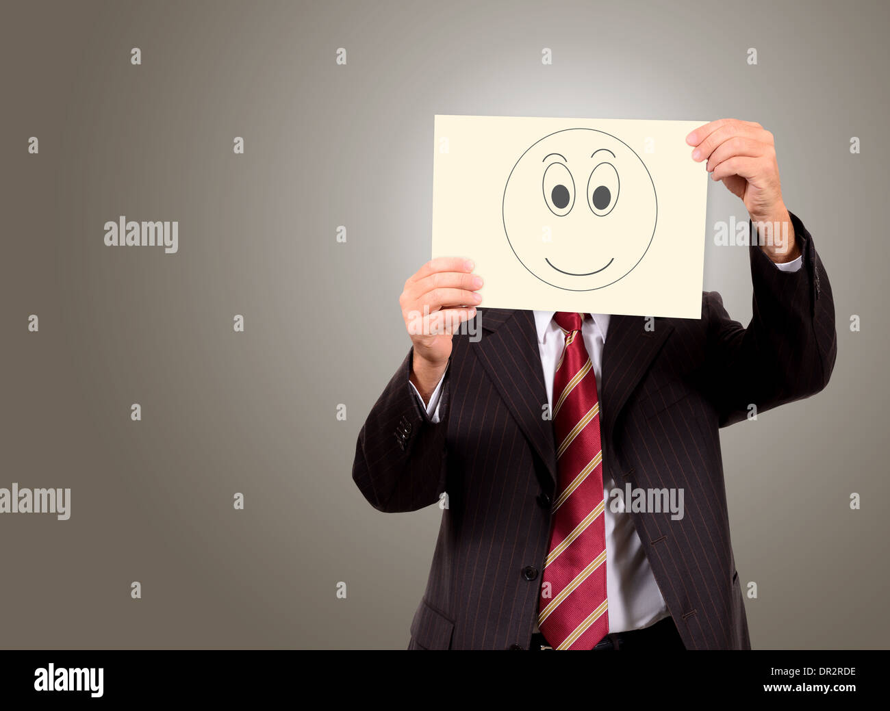Happiness is a state of mind Stock Vector