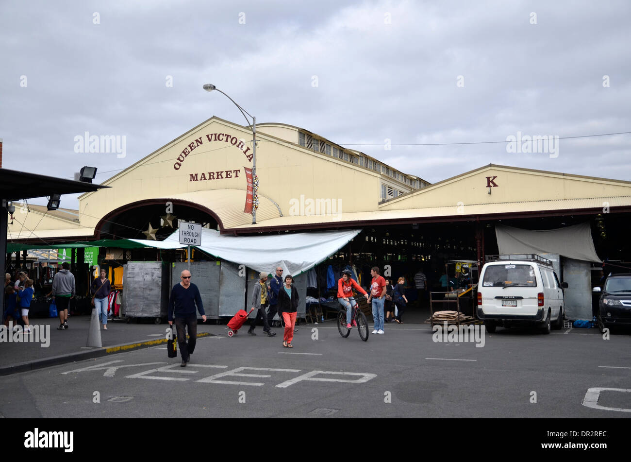 The Queen Victoria Market in Melbourne, Australia Stock Photo Alamy
