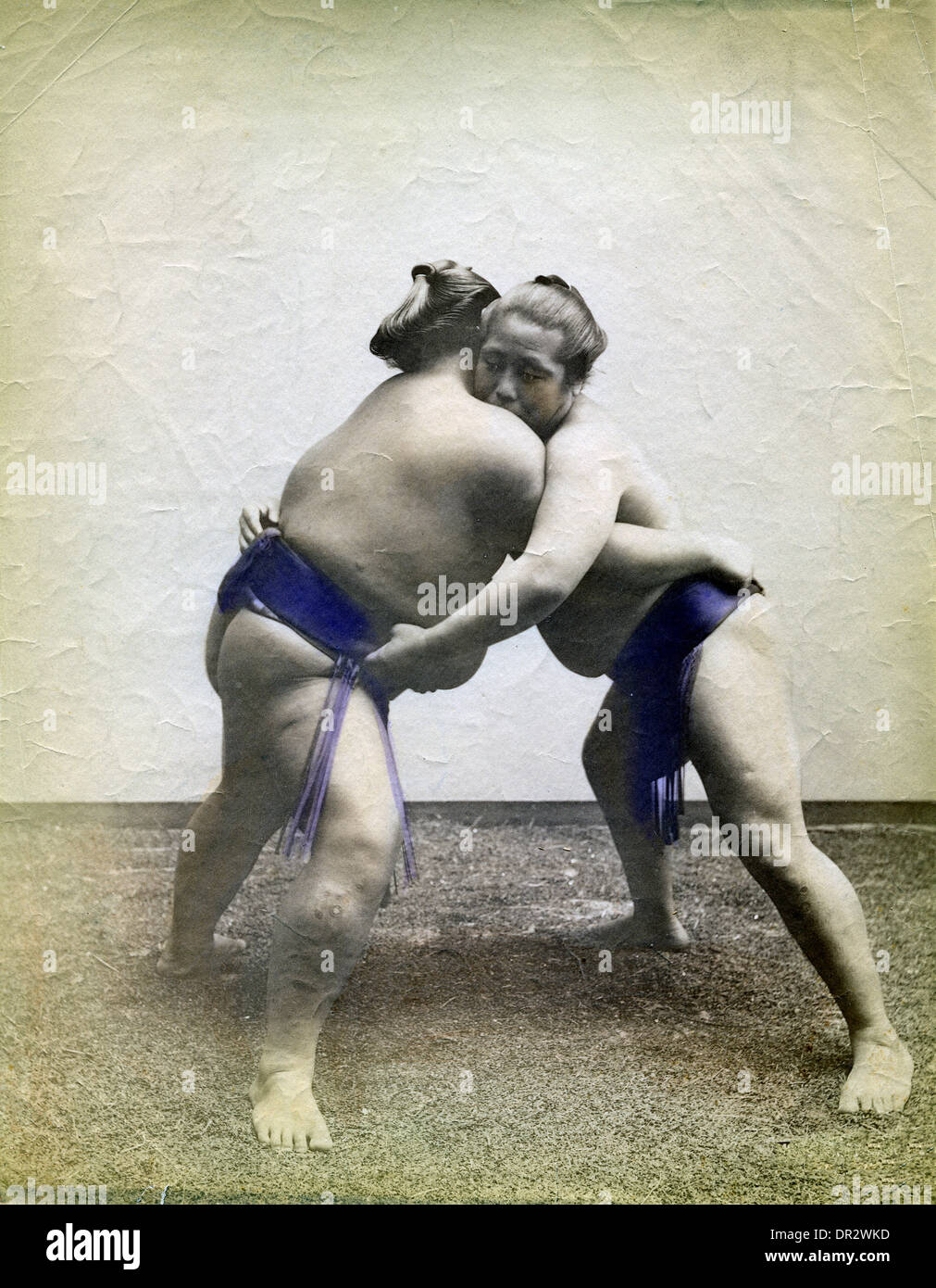 Sumo wrestlers Stock Photo