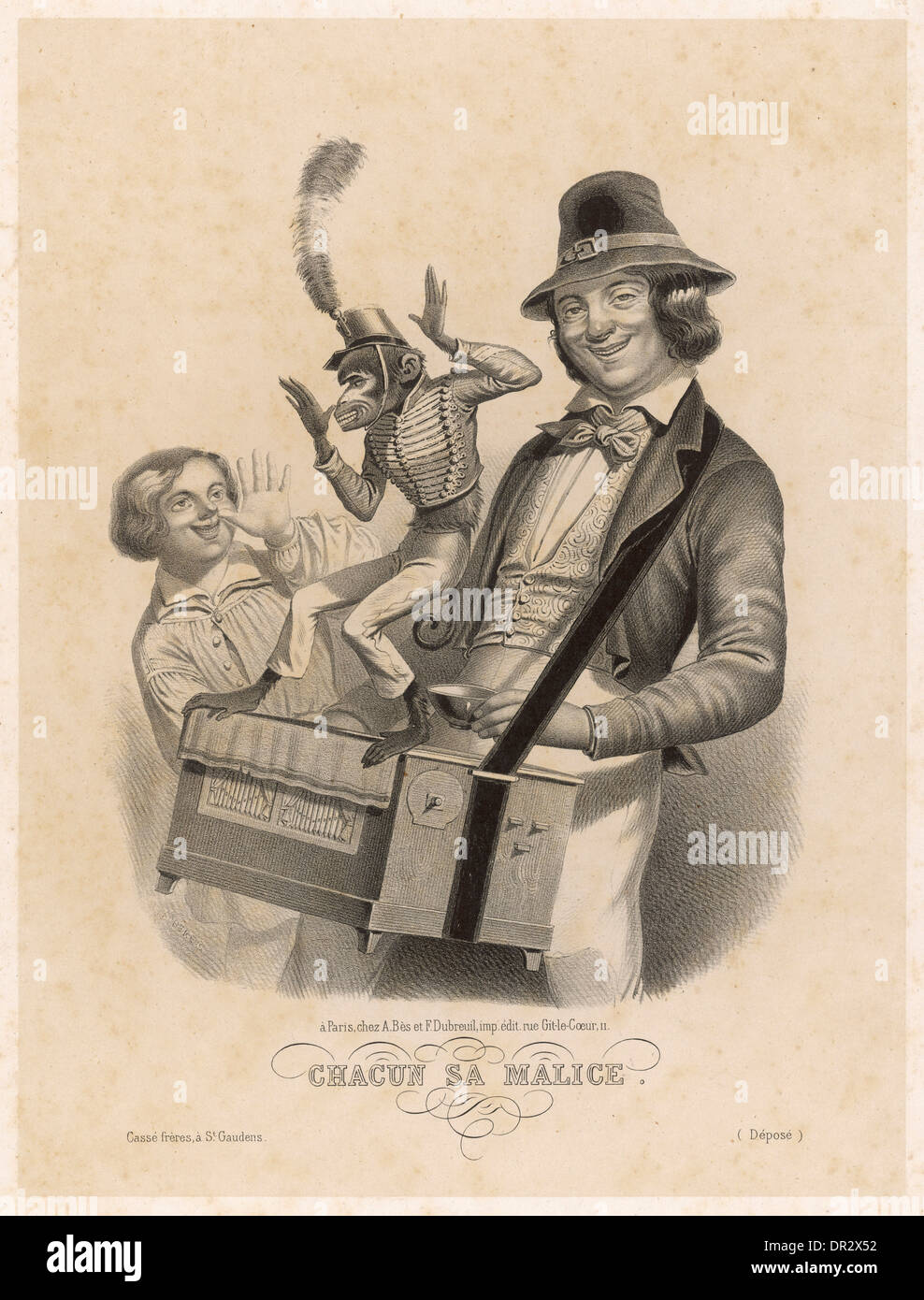 Organ grinder monkey hires stock photography and images Alamy