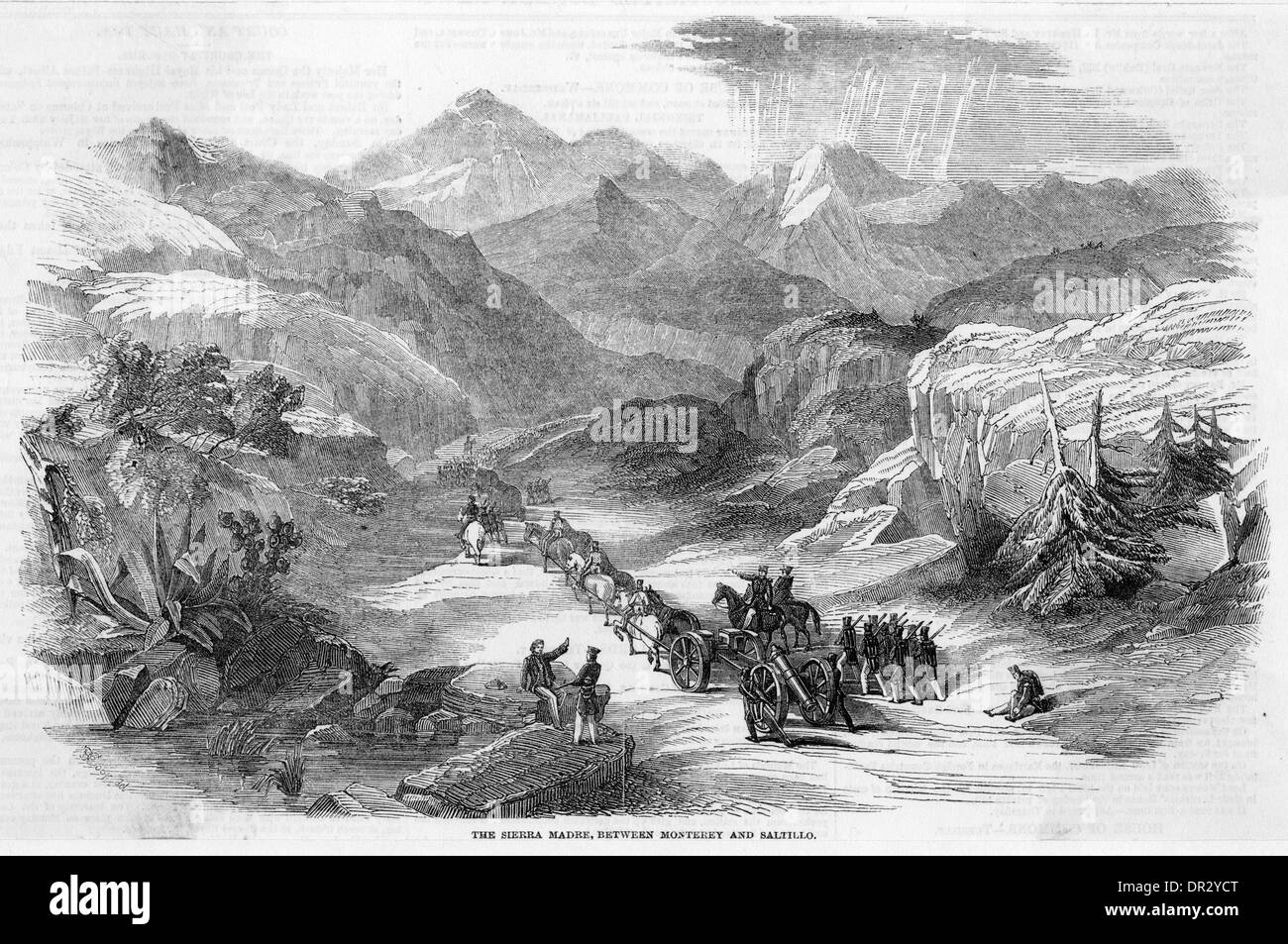 MEXICO SIERRA MADRE Stock Photo