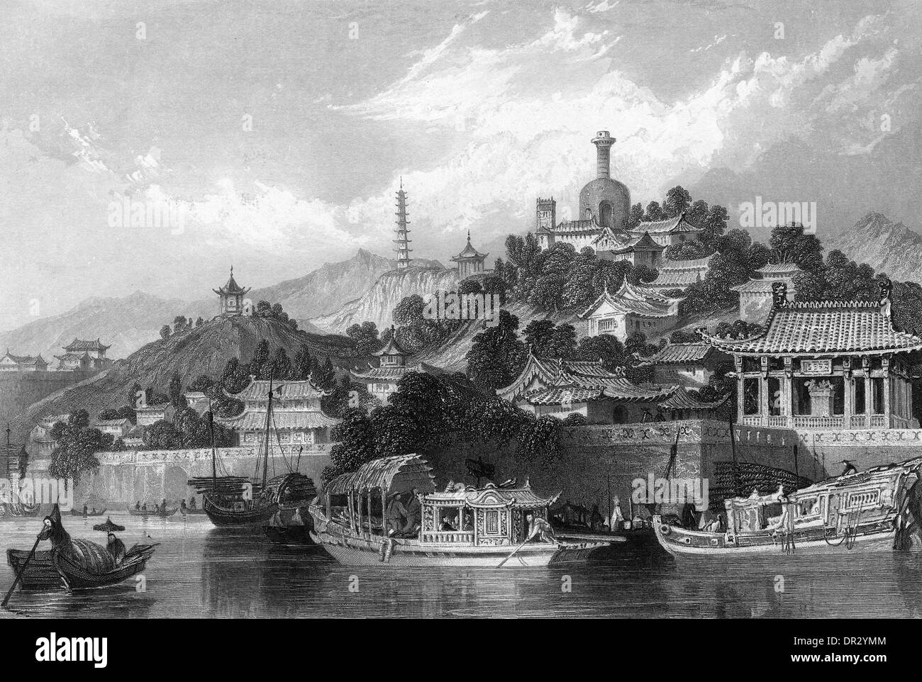 Imperial palace of beijing Black and White Stock Photos & Images - Alamy