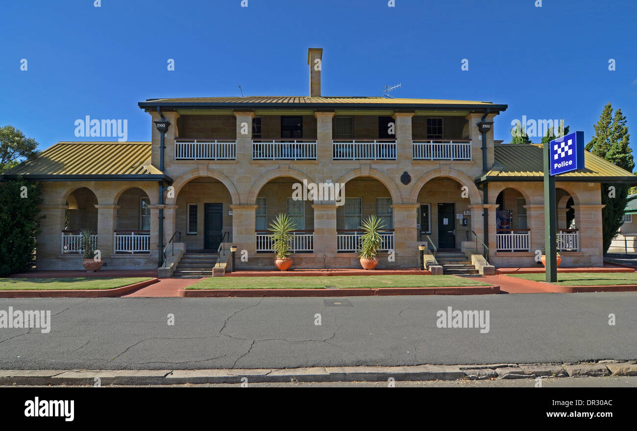 1901 Police Station In Warwick Queensland Fitzroy Street Stock Photo Alamy