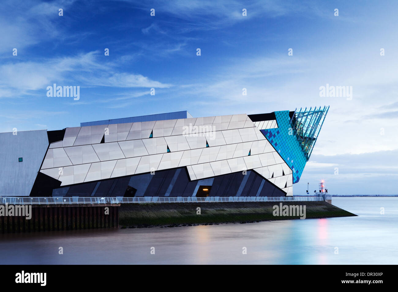 The Deep, Hull's AwardWinning Aquarium. Hull, East Yorkshire. January