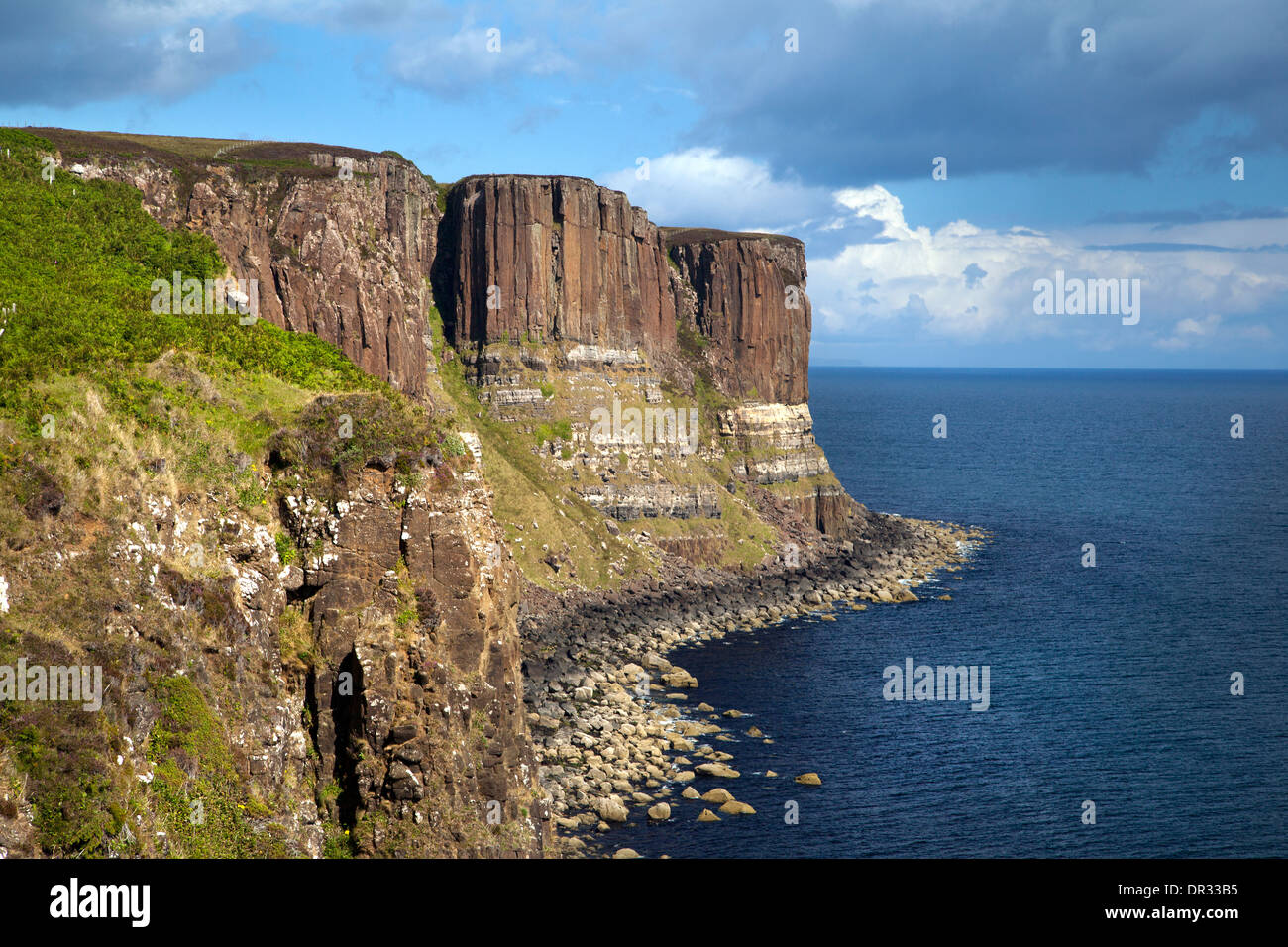 Kilt Rock Isle of Skye Scotland UK Stock Photo