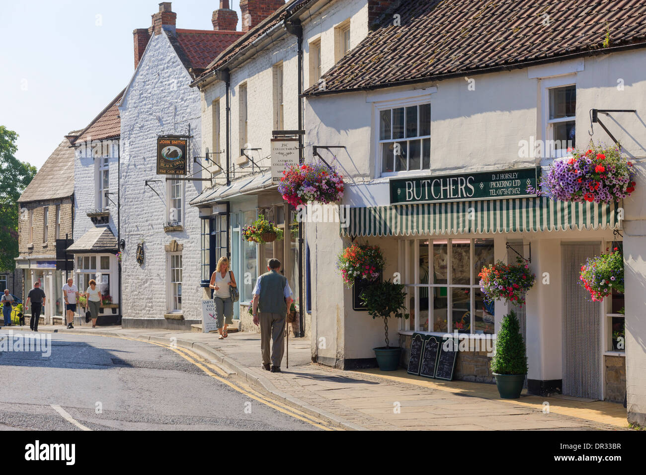 Pickering Ryedale North Yorkshire England Stock Photo Alamy