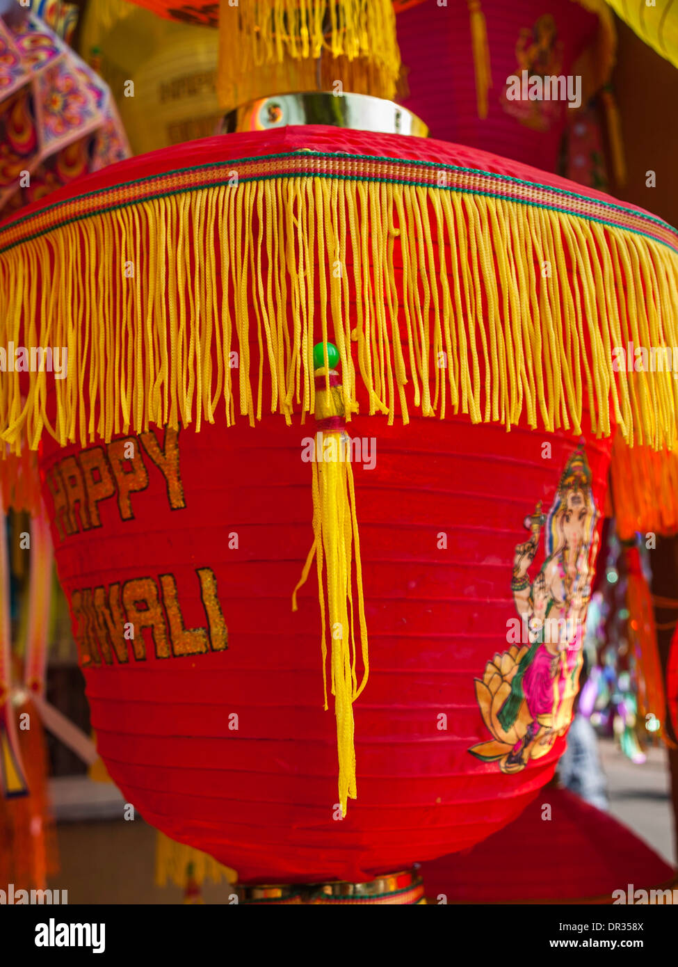 Colorful Diwali lanterns Stock Photo Alamy
