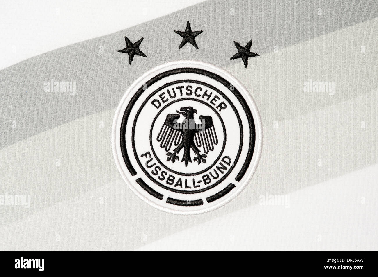 Close up of the Germany national football team kit Stock Photo