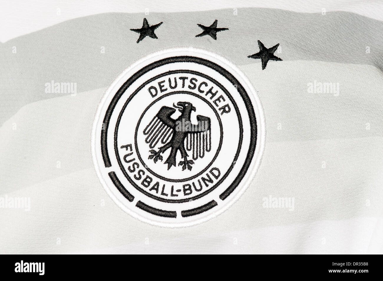 Close up of the Germany national football team kit Stock Photo