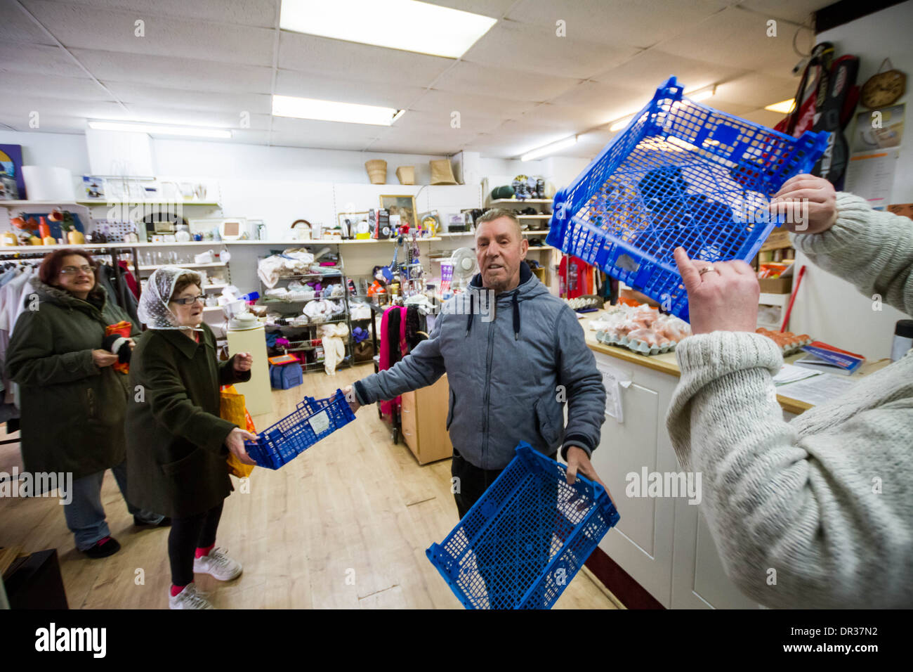 The Lewisham Food Bank in New Cross, London, UK Stock Photo Alamy