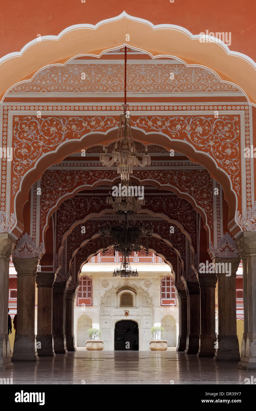 Inside jaipur city palace hi-res stock photography and images - Alamy