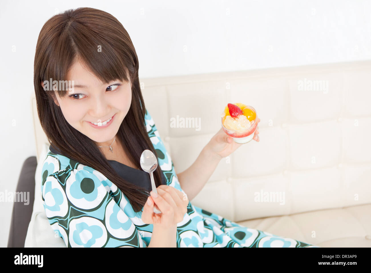 High angle shot dessert hi-res stock photography and images - Alamy