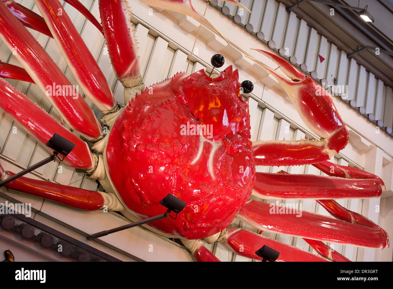 Crab Restaurant, Namba, Osaka, Japan Stock Photo Alamy