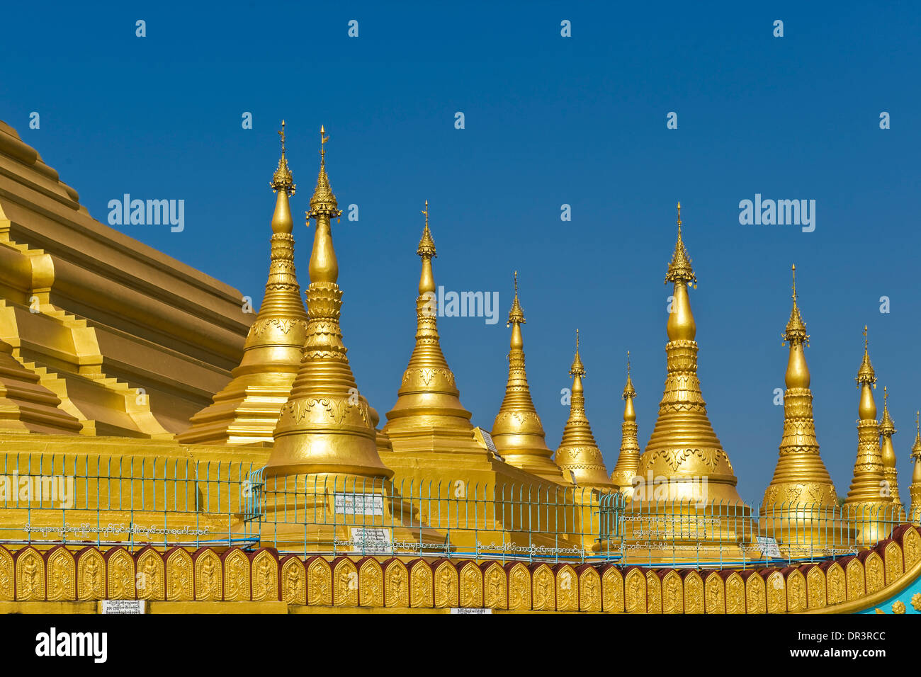 Myanmar, Bago, Shwemawdaw paya Stock Photo