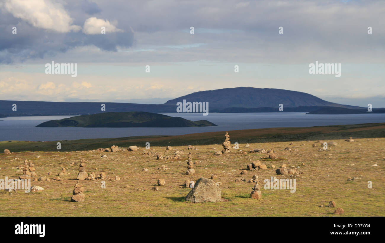 Lake Thingvallavatn in southwest Iceland. Stock Photo