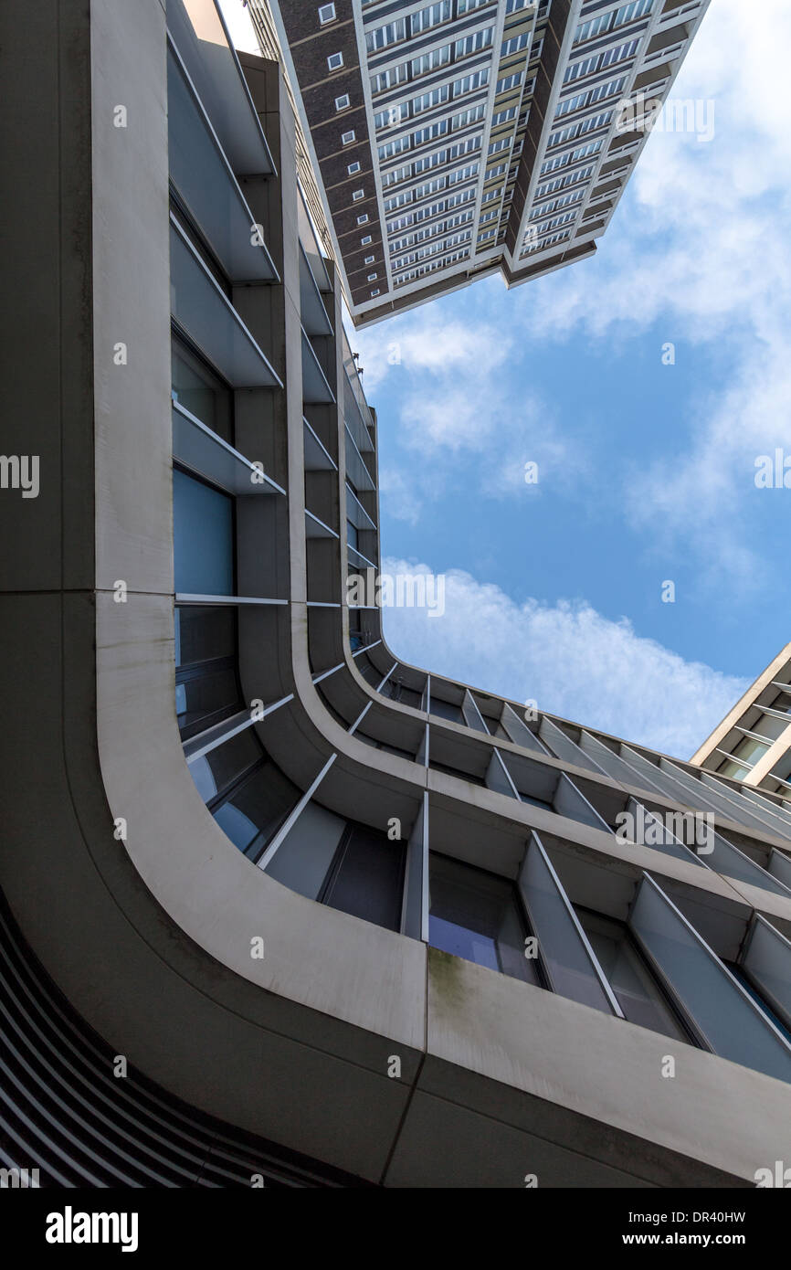 City of Westminster College near Paddington Basin London England Stock Photo