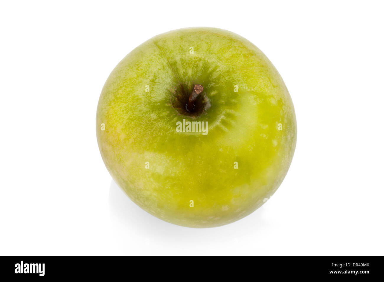 Green apple isolated on white background Stock Photo - Alamy