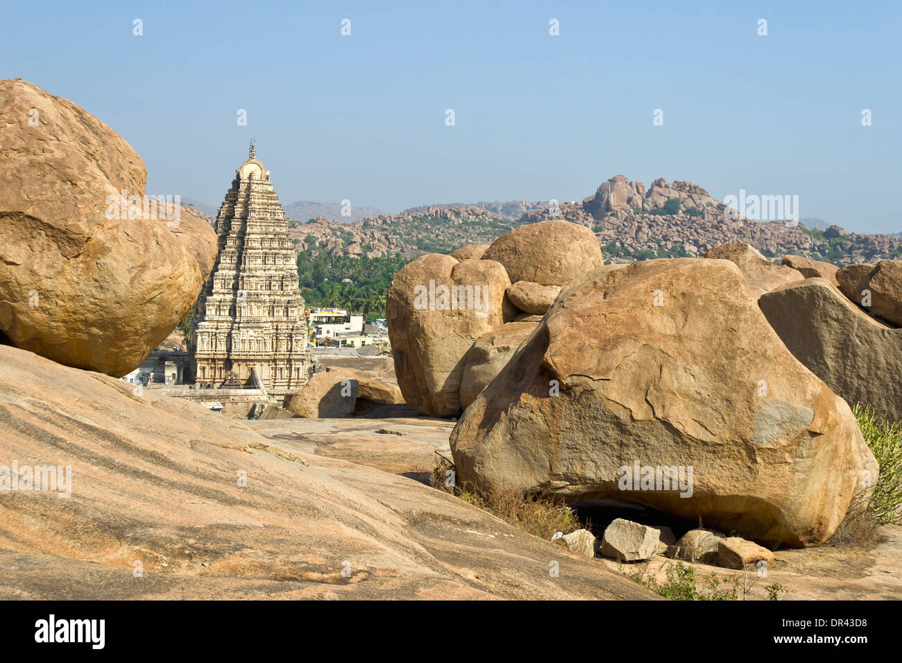 Hampi Ruins, Karnataka, India Stock Photo